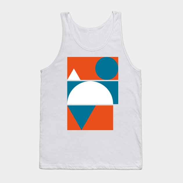 Abstract#58 Tank Top by process22